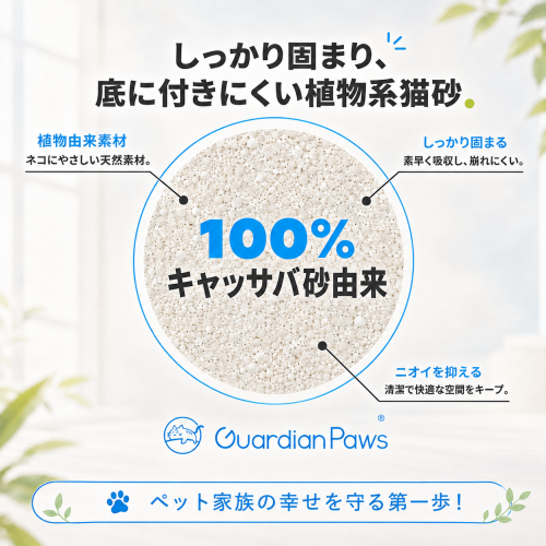 GuardianPawsパール猫砂2.5KG