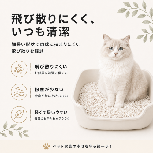 GuardianPaws エンドウ豆おから猫砂15L