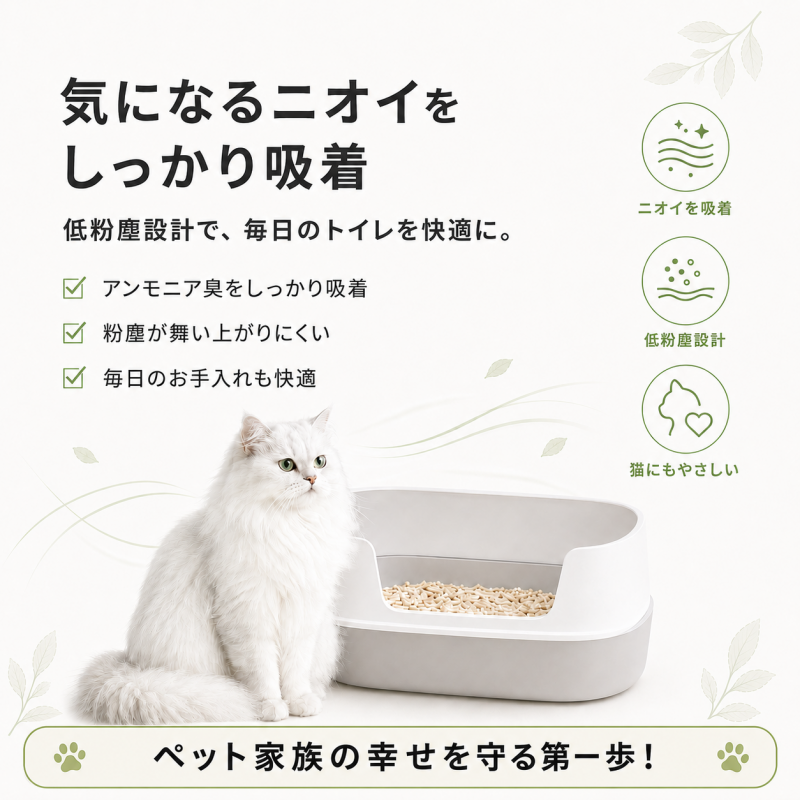GuardianPawsおからミックス猫砂2.4KG 