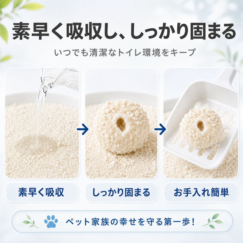 GuardianPawsパール猫砂2.5KG 