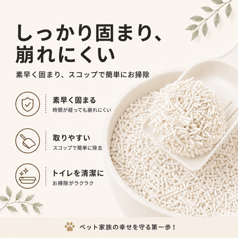 GuardianPaws エンドウ豆おから猫砂15L 