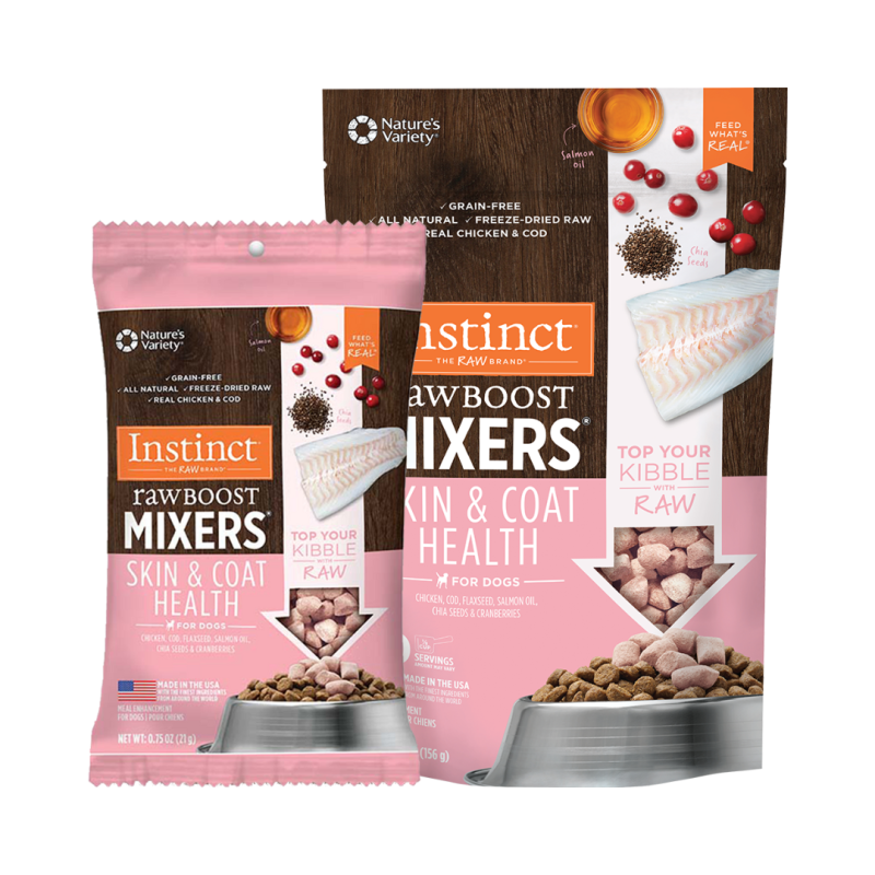 インスティンクト MIXERS スキン＆コート 犬用 2サイズ