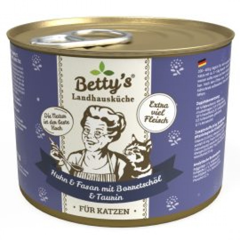 Betty`s Landhausküche 鶏とキジ、ボレッチオイル 